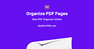 Secure PDF Page Reorder | Rearrange PDF Pages Online