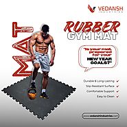 Rubber Gym Mat - Vedansh Industries