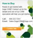 Sage CRM | Cloud and On-premise CRM Software