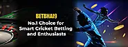 Betbhai9: No.1 Choice for Smart Cricket Betting and Enthusiasts