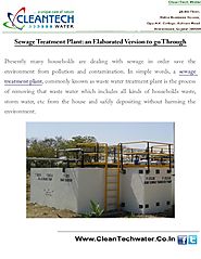 MBBR sewage treatment plant