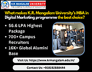 WHY IS K.R. MANGALAM UNIVERSITY A GREAT PLACE TO PURSUE AN MBA?