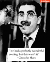 Groucho knows