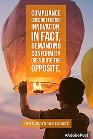 Compliance does not foster innovation.