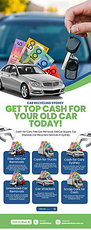 Car Recycling Sydney: Get Top Cash for Your Old Car Today!