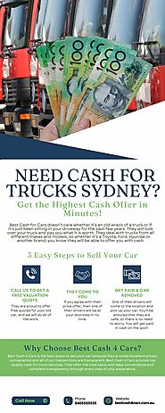 Need Cash for Trucks Sydney? Get the Highest Cash Offer in Minutes!