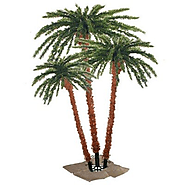 Sterling 3240-456c 4-Feet, 5-Feet and 6-Feet Pre-Lit Palm Tree Clear Lights