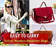 Flannel Women Shoulder Bags | Party Wear Women Shoulder Bags