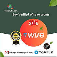 Buy Verified Wise Accounts - With The Best No 1 Website