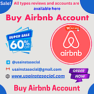 Buy Airbnb Account - Trusted & Verified Accounts for Instant