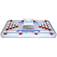 GoPong Floating Beer Pong Table with Cooler