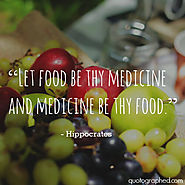 A Quote by Hippocrates on Food