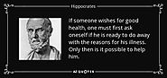 A Quote by Hippocrates about Discipline
