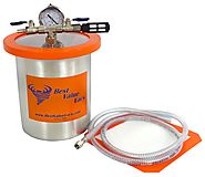 1 Gallon Tall Stainless Steel Vacuum Chamber