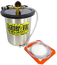 3 Gallon Shatter Vac Stainless Steel Vacuum Chamber