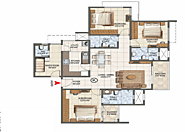 Floor Plan | Prestige Pallava Gardens | 1, 2, 3 & 4 BHK Apartments | Pallavaram