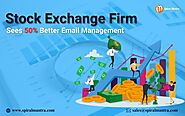 Stock Exchange Firm Sees 50% Better Email Management