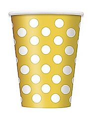 Yellow Dots Cups