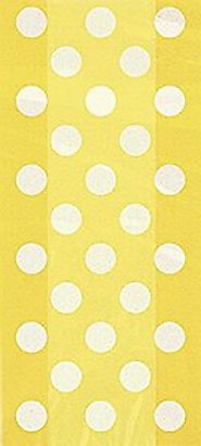 Yellow Dots Gift Bags