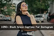 1050+ Black Dress Captions For Instagram (2025)