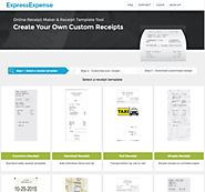 ExpressExpense: Create Your Own Custom Receipts