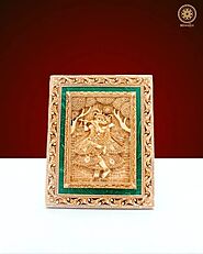 Exquisite Radha Krishna Wall Hanging Frame