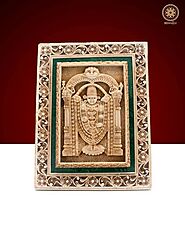 Divine Tirupati Balaji Wall Hanging Frame