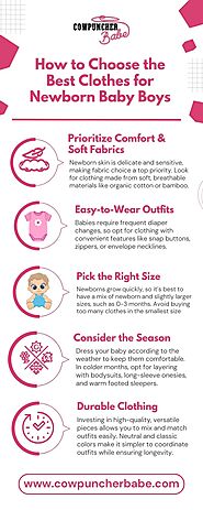 How to Choose the Best Clothes for Newborn Baby Boys
