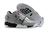 2016 Clearance Nike Air Trainer V Cruz Prm"Wolf Grey"Grey Gris Mens Shoes On Sale Oulter 777535-001