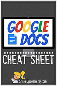 Google Docs CHEAT SHEET!