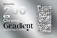 200 Chrome Gradient Photoshop