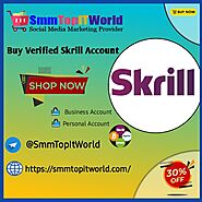 Purchase a Skrill Account Verified - SmmTopITWorld