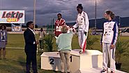 6. Le drapeau malgache arraché des mains d’une athlète sur le podium