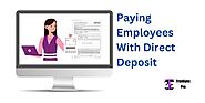 Direct Deposit with QuickBooks Direct Deposit Forms