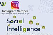 Instagram scraper – Improves your social intelligence
