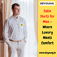 Shine in Style with Beyoung’s Satin Shirts for Men