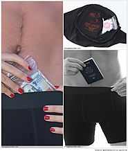 Men's Underwear with hidden pocket Made for travel - Smuggies