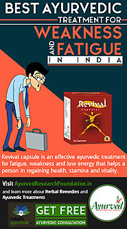 Best Ayurvedic Treatment for Weakness and Fatigue in India