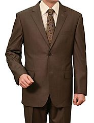 Get Classy Look With Brown Suits