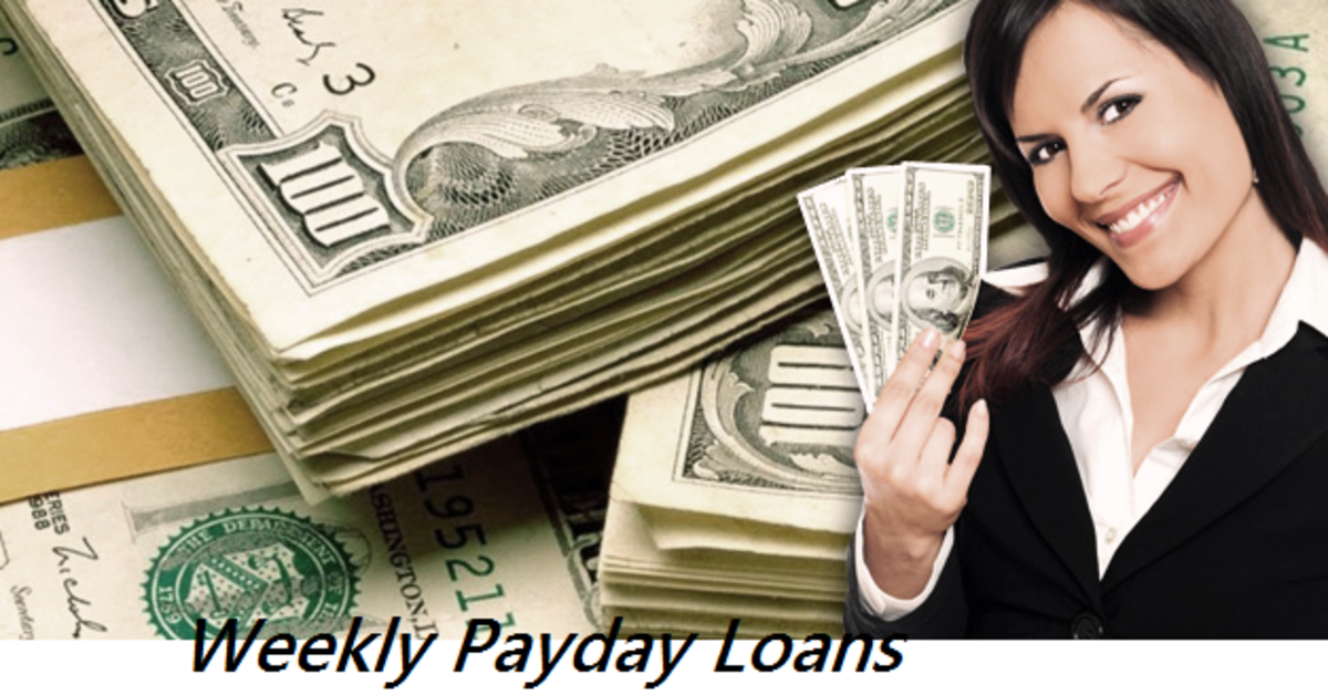 Weekly Payday Loans A Listly List