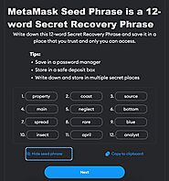 MetaMask Seed Phrase