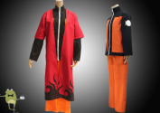 Naruto Uzumaki Sage Mode Cosplay Coat Costume