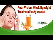 Poor Vision, Weak Eyesight Treatment In Ayurveda