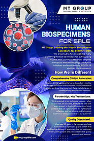 Human Biospecimens for Sale