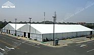 30m x 60m Solid Warehouse Tent with ABS Panel | SALE
