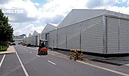 Temporary Warehouse Structures for Industrial Construction | SALE