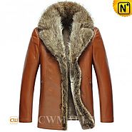 CWMALLS® Mens 2in1 Fur Trimmed Jacket CW857365