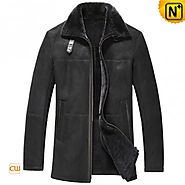 CWMALLS® Winter Shearling Leather Coat CW833278