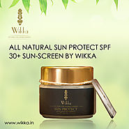 Natural sunscreen with spf30