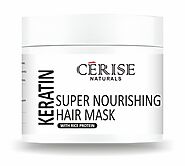 Keratin Hair Mask with Rice Protein, Argan Oil-Super Nourishing Hair Mask